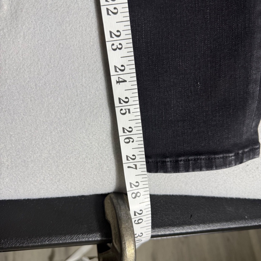 Abercrombie & Fitch Simone High Rise Super Skinny Jeans Black Size 31 12R - Picture 7 of 11